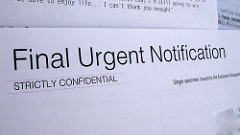 urgent notice