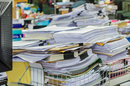 Data Audits Services stacks of paper